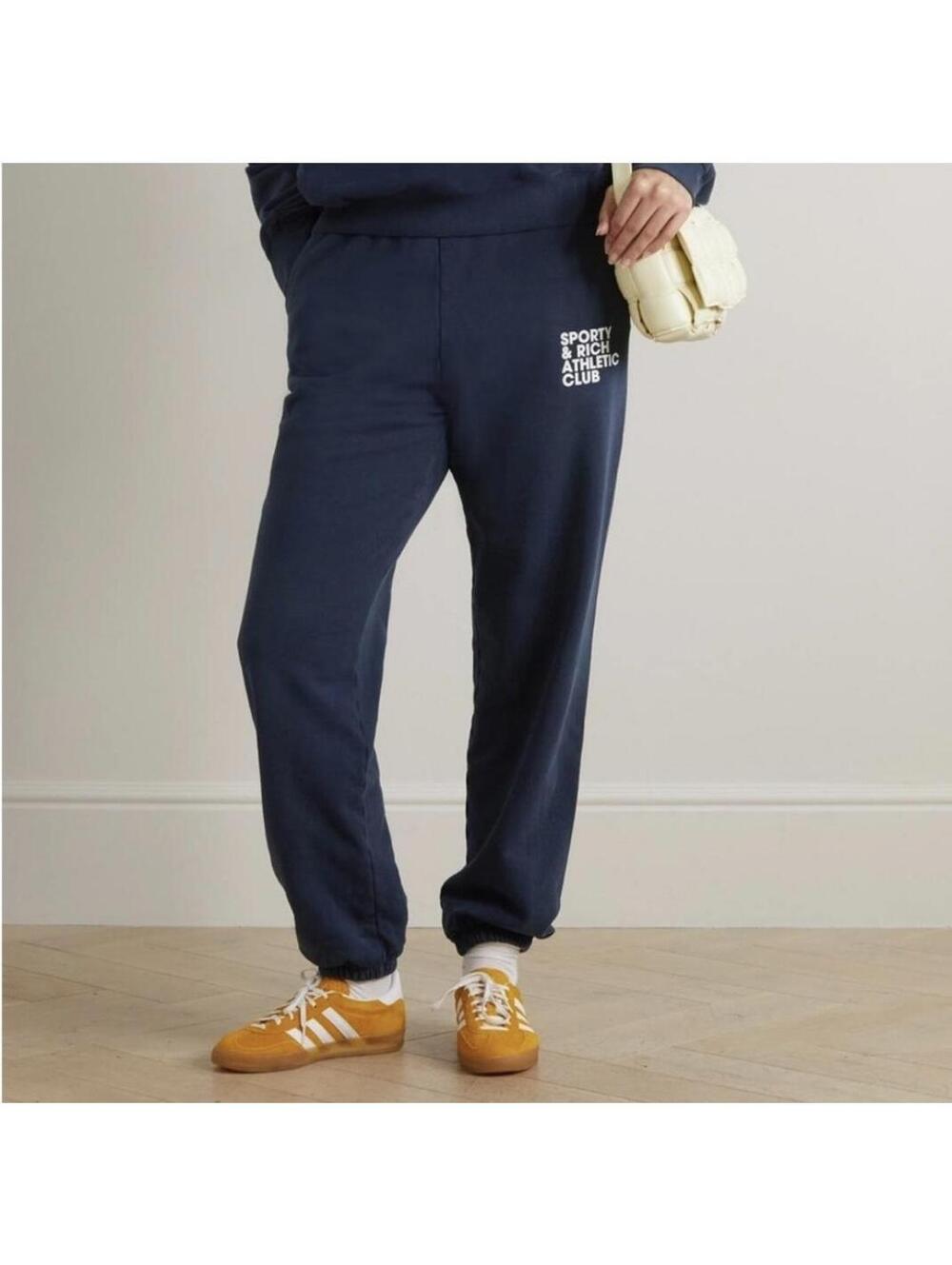 Sporty & Rich Athletic Club Exercise Often Sweatpants (S)
